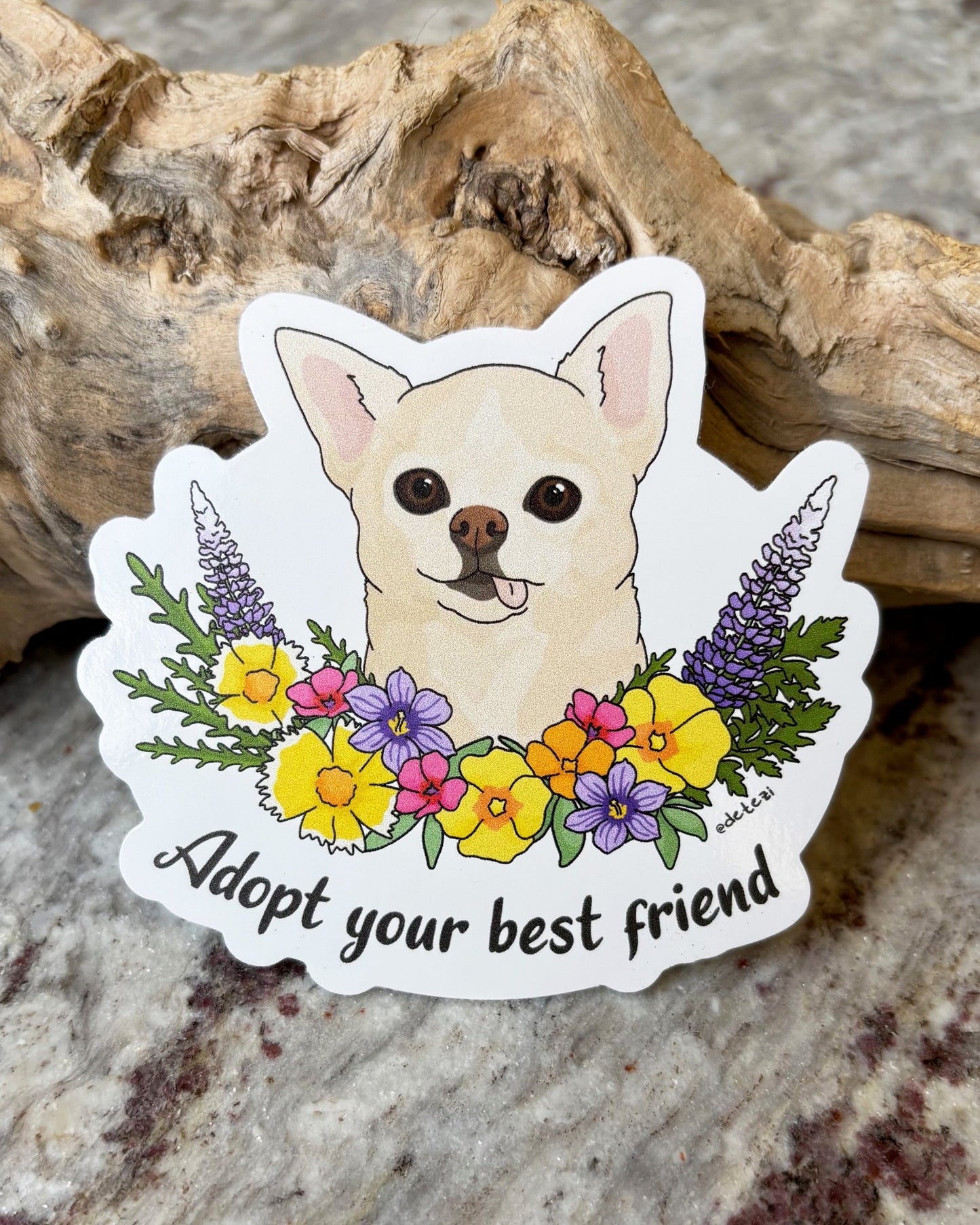 Adopt A Dog | Sticker Pack - Detezi Designs - 