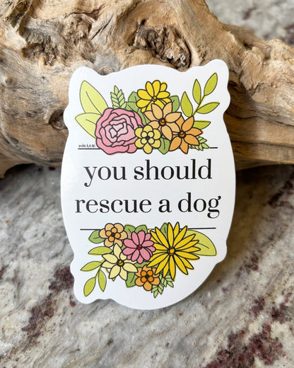 Adopt A Dog | Sticker Pack - Detezi Designs - 