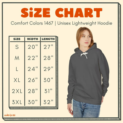 Adopt Old Cats | Lightweight Comfort Colors Hooded Sweatshirt - Detezi Designs - 22408744103670591140