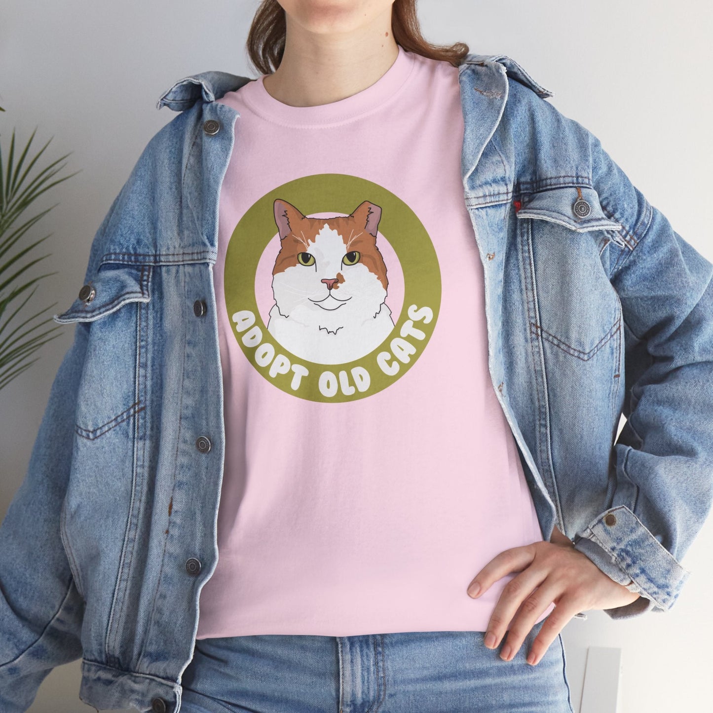 Adopt Old Cats | T-shirt - Detezi Designs-17018542340121365782