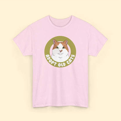 Adopt Old Cats | T-shirt - Detezi Designs-48510703037827656252