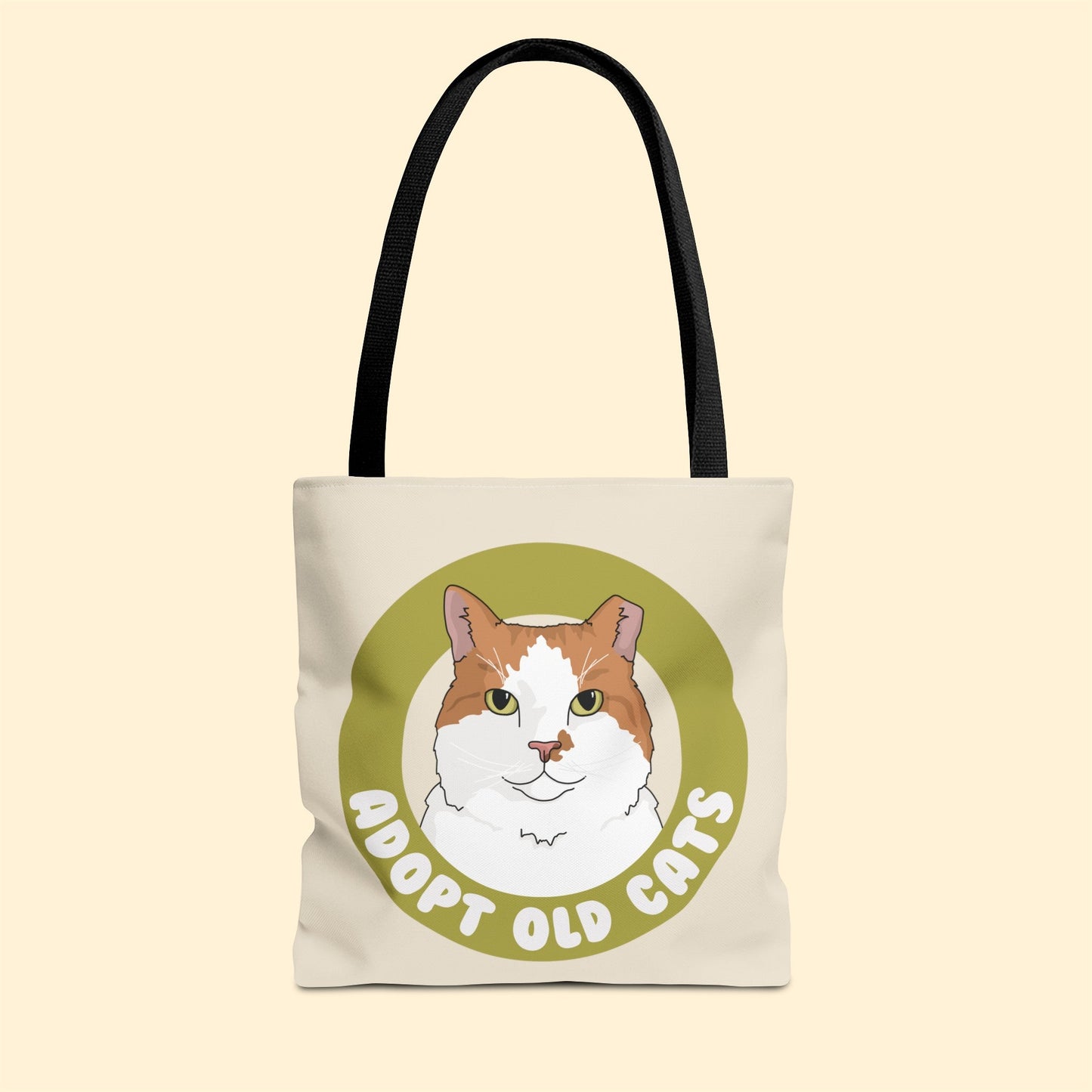 Adopt Old Cats | Tote Bag - Detezi Designs-13467943436758259203