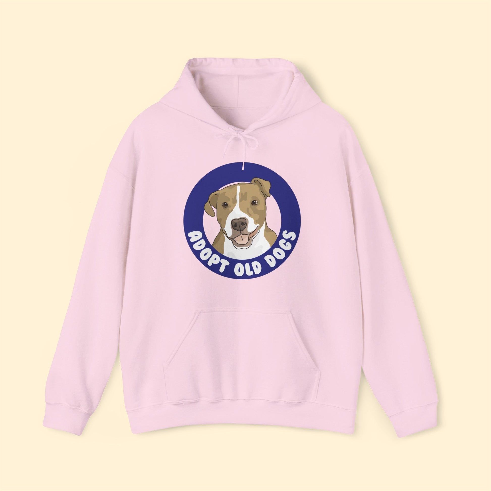 Adopt Old Dogs | Hooded Sweatshirt - Detezi Designs-24841270552912838687