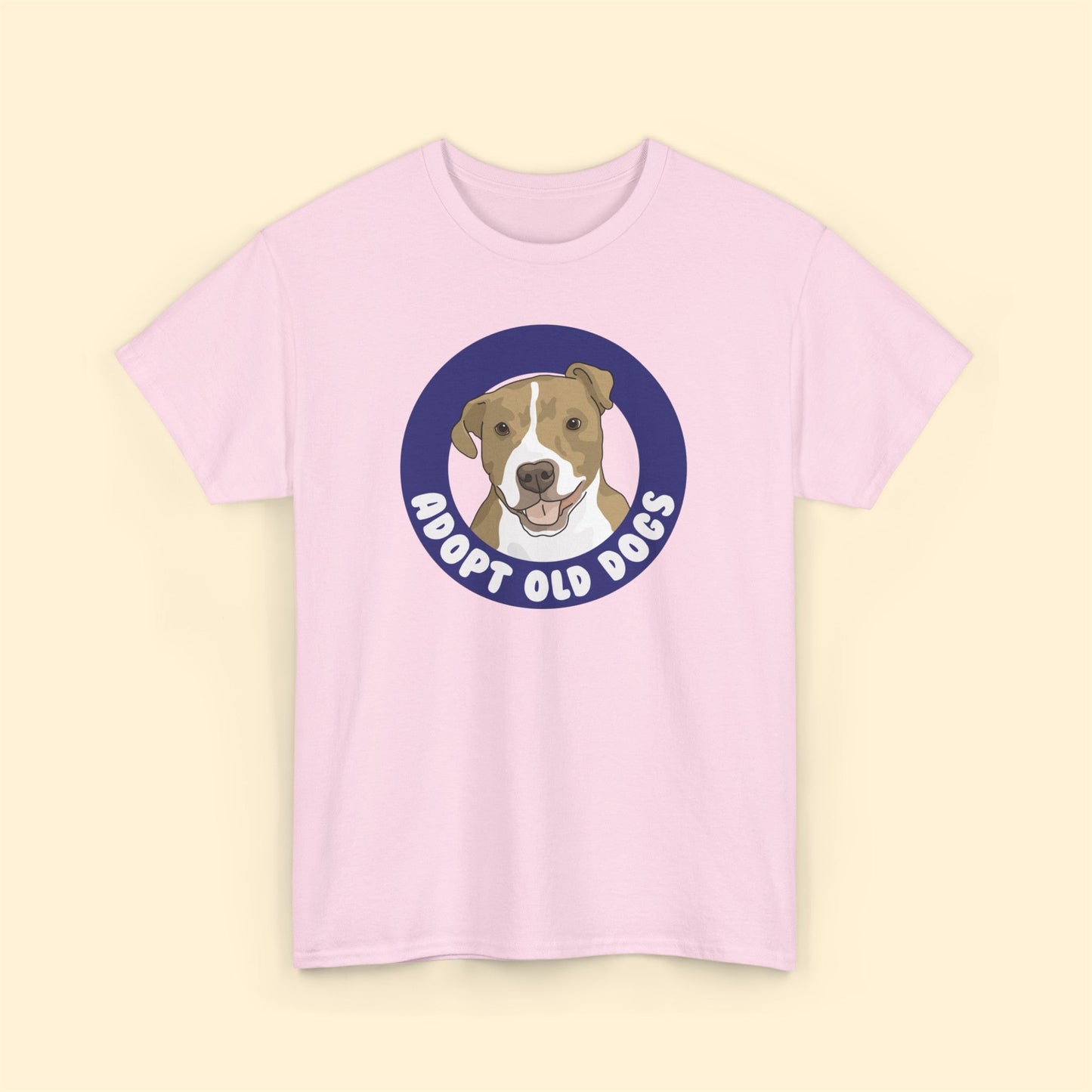 Adopt Old Dogs | T-shirt - Detezi Designs-21676202913770766511