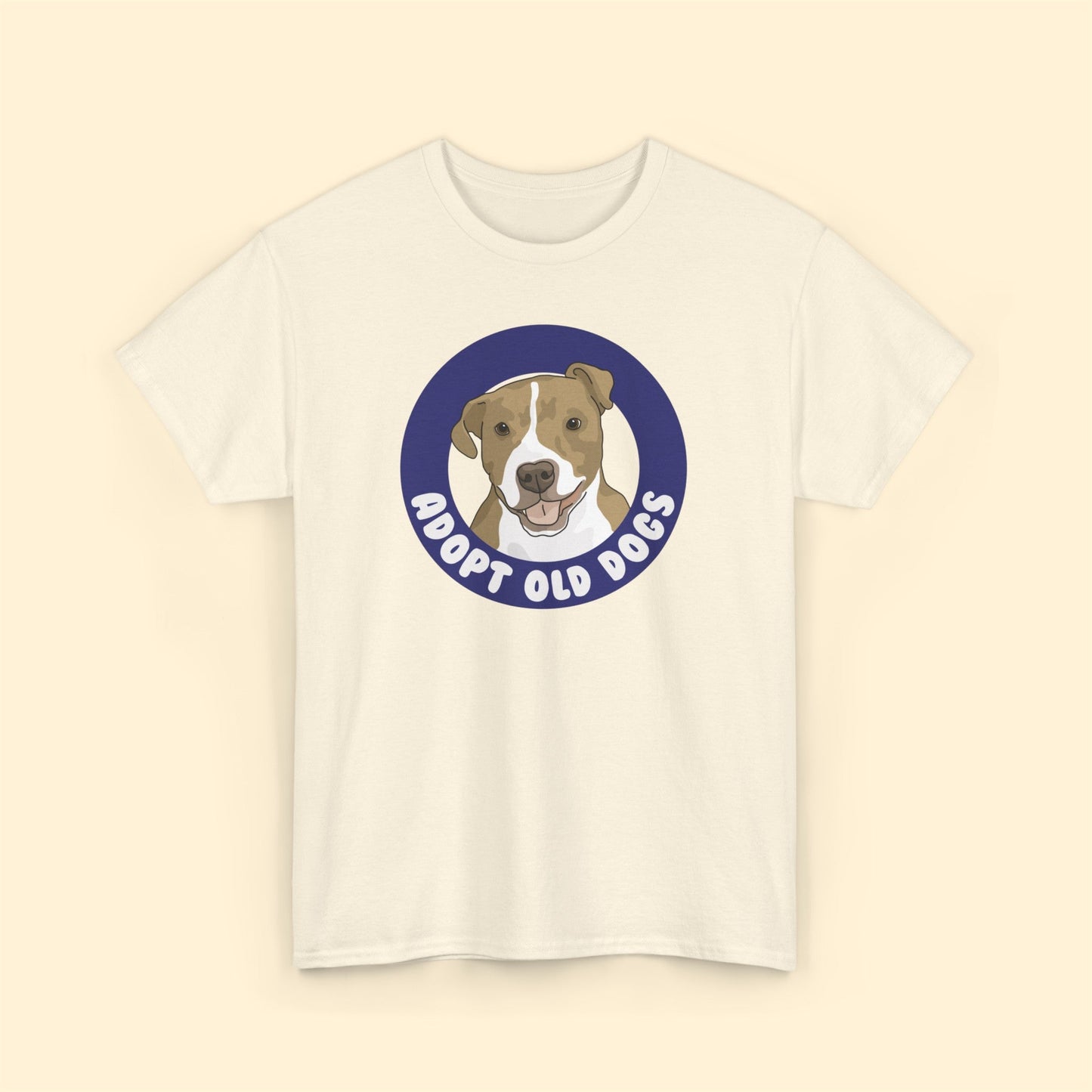 Adopt Old Dogs | T-shirt - Detezi Designs-25425685822148501562