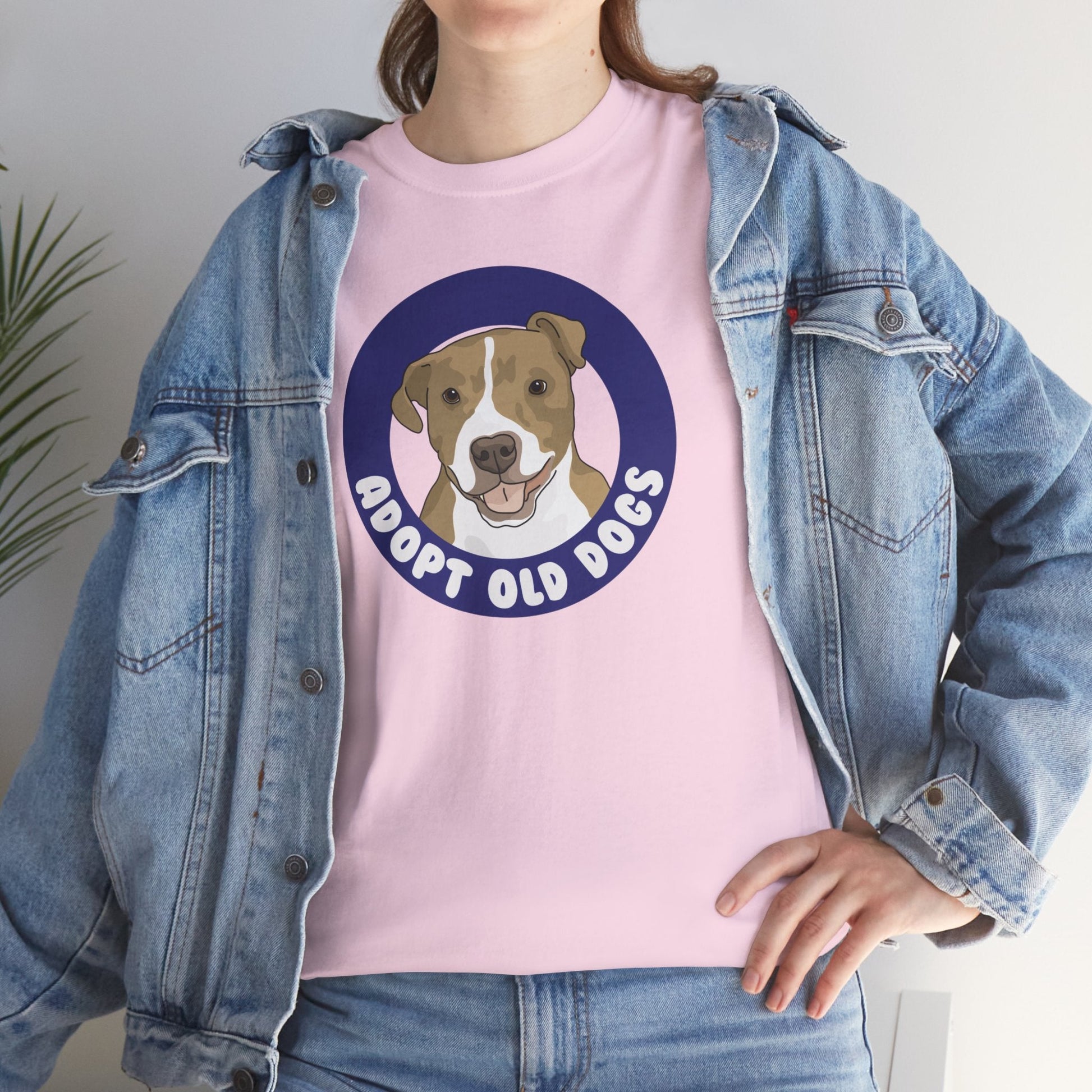 Adopt Old Dogs | T-shirt - Detezi Designs-98160852607961775627