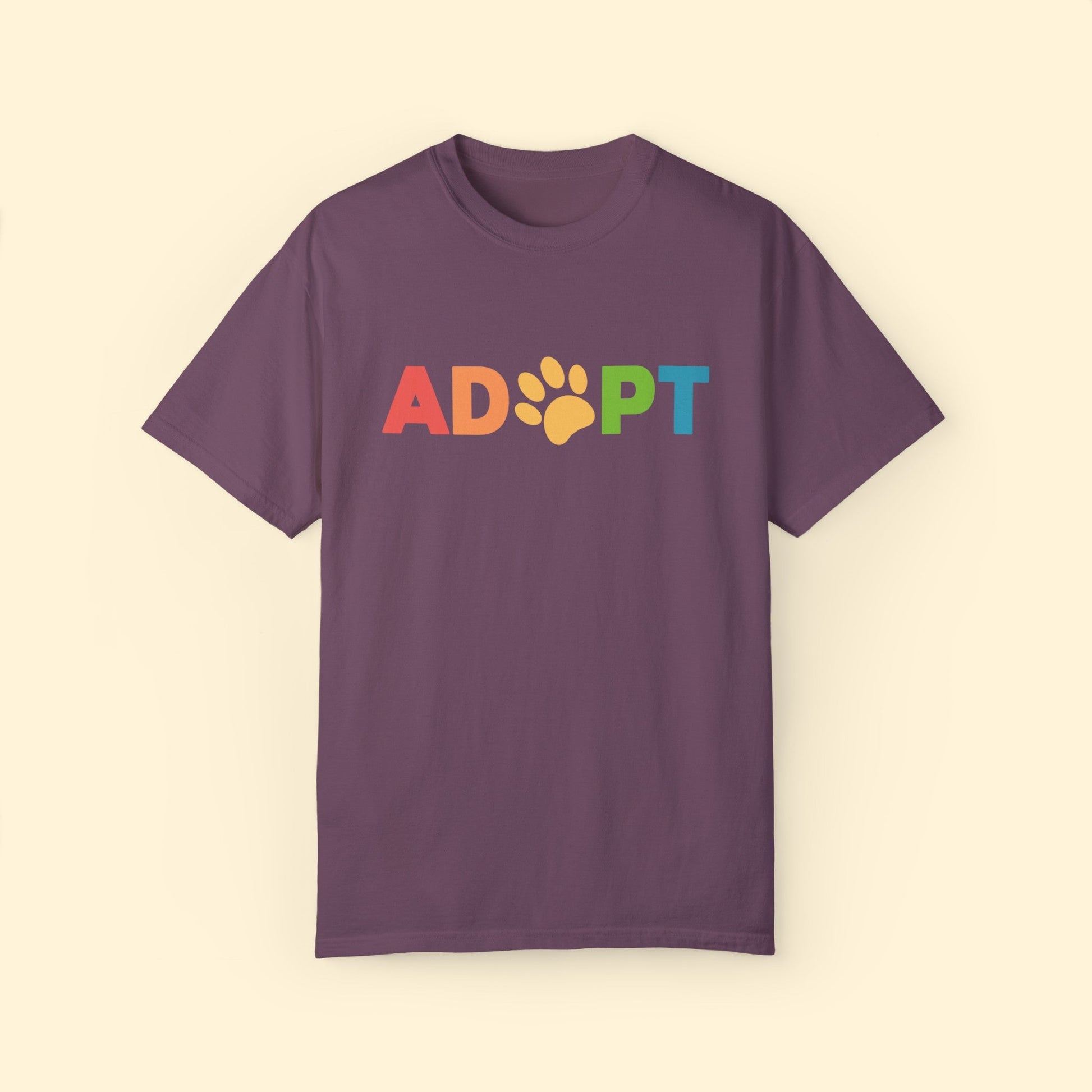 Adopt Rainbow | Comfort Colors Unisex T - shirt - Detezi Designs - 12346622275517267897