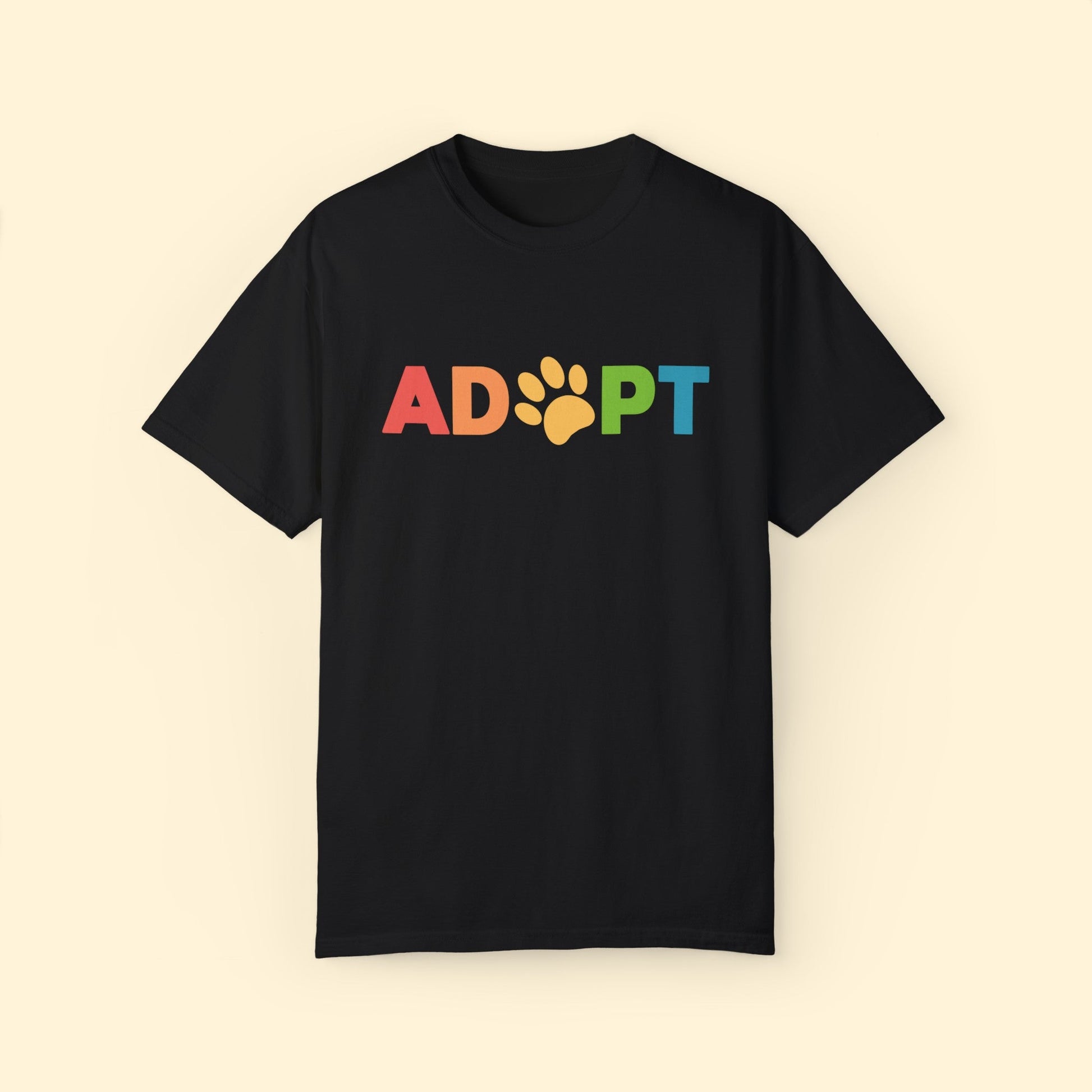 Adopt Rainbow | Comfort Colors Unisex T - shirt - Detezi Designs - 19562633320873318112