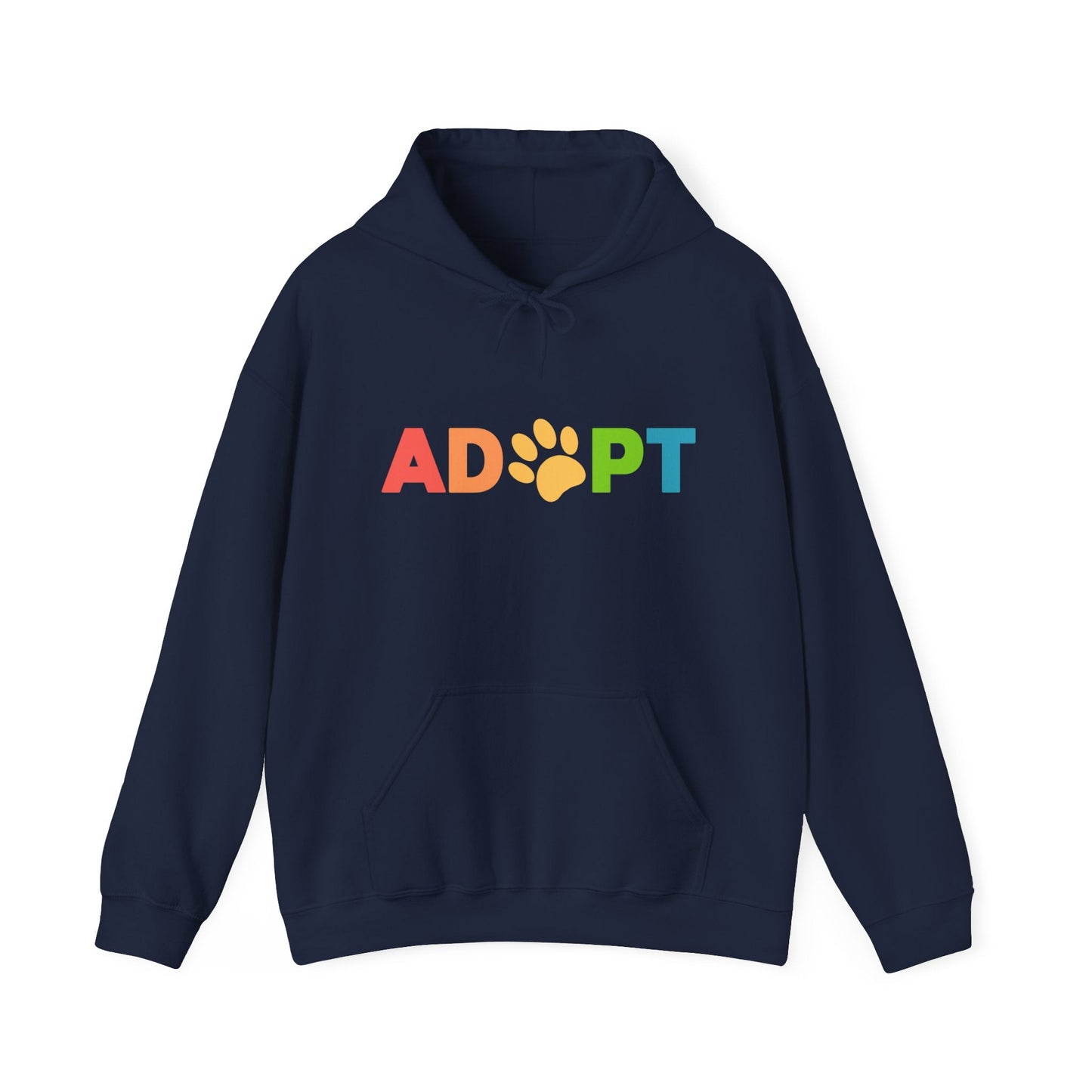 Adopt Rainbow | Hooded Sweatshirt - Detezi Designs-18052248785388041286