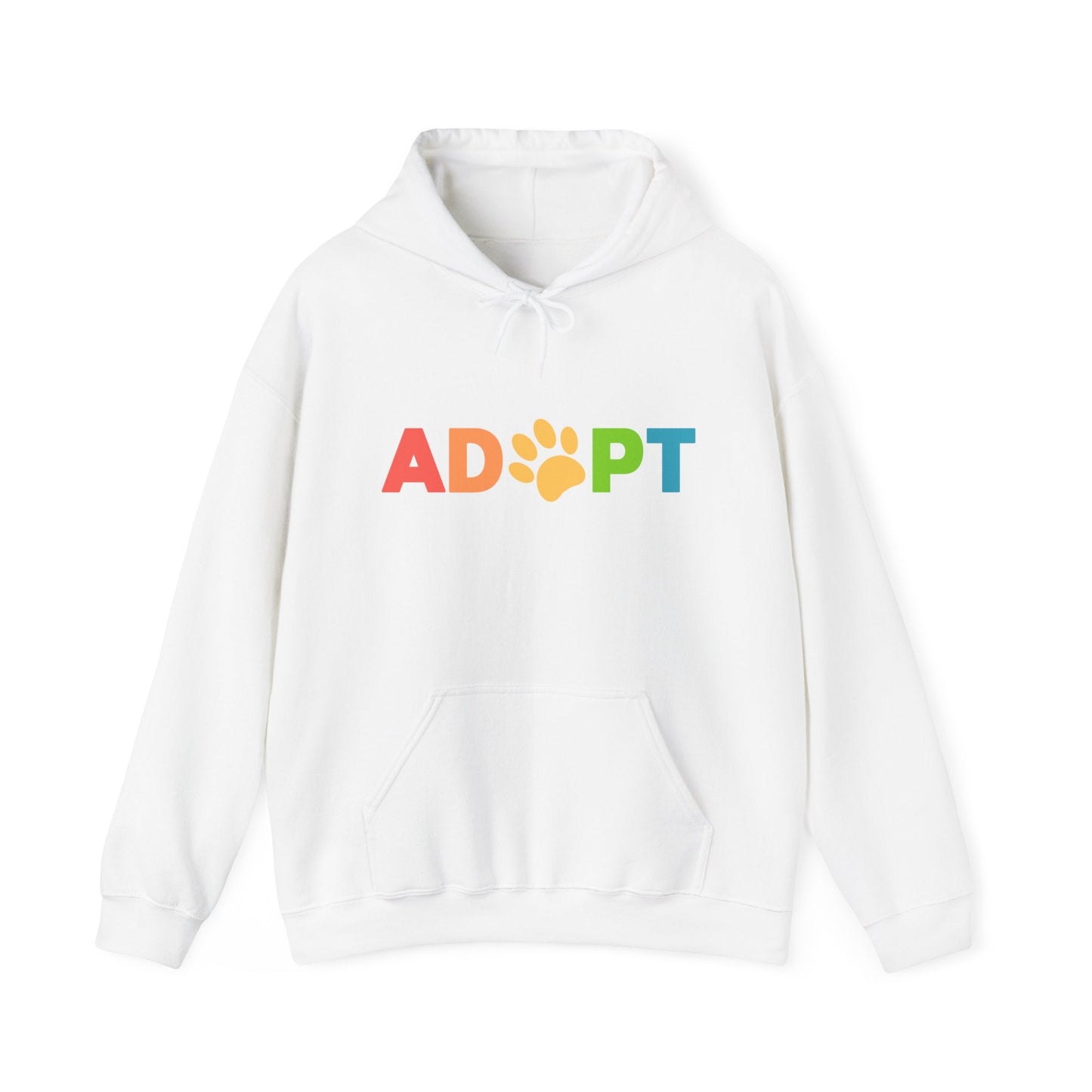 Adopt Rainbow | Hooded Sweatshirt - Detezi Designs-48131589425276810042