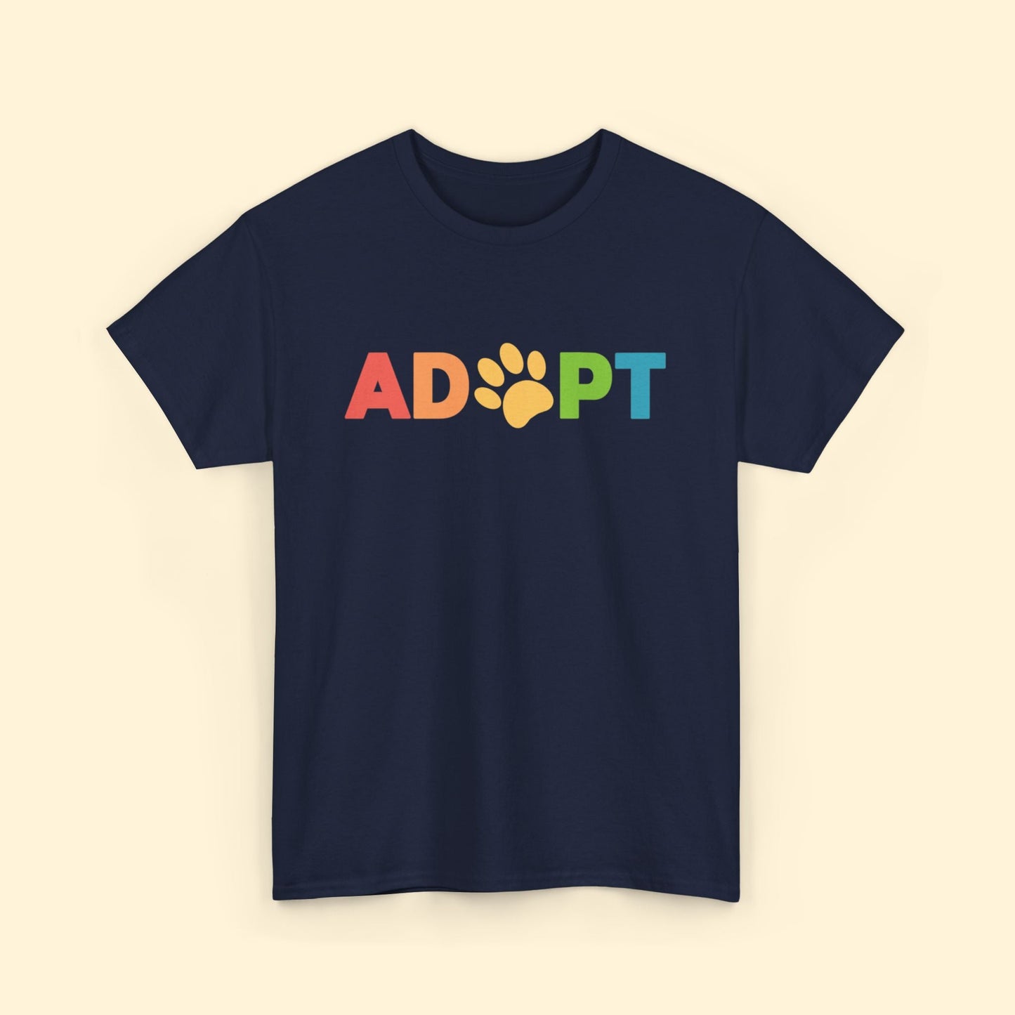 Adopt Rainbow | Text Tees - Detezi Designs - 15176747145015248486