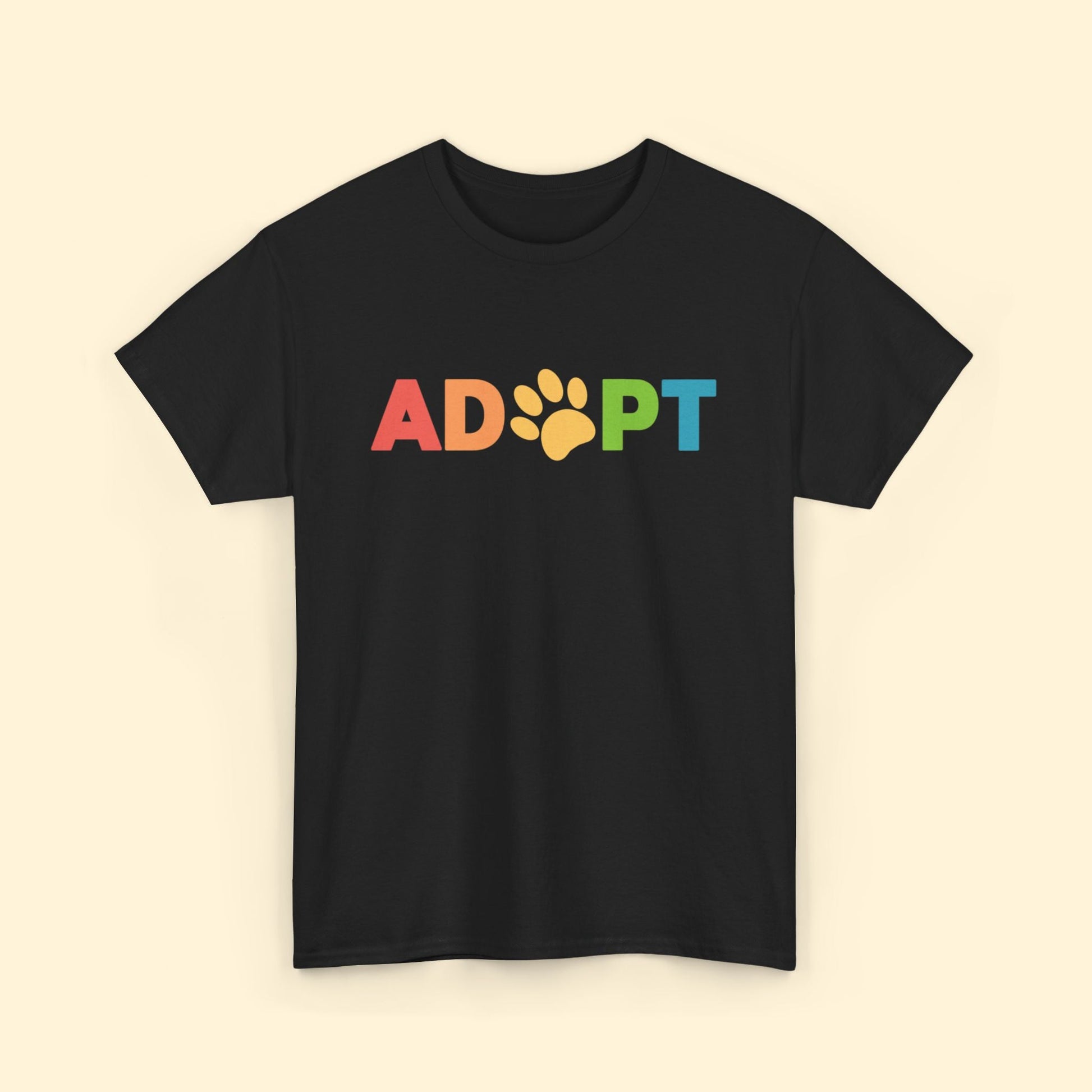 Adopt Rainbow | Text Tees - Detezi Designs - 20432268766551217344