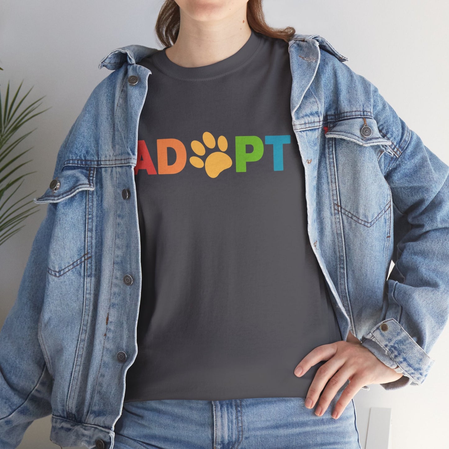 Adopt Rainbow | Text Tees - Detezi Designs - 78327672569438724711