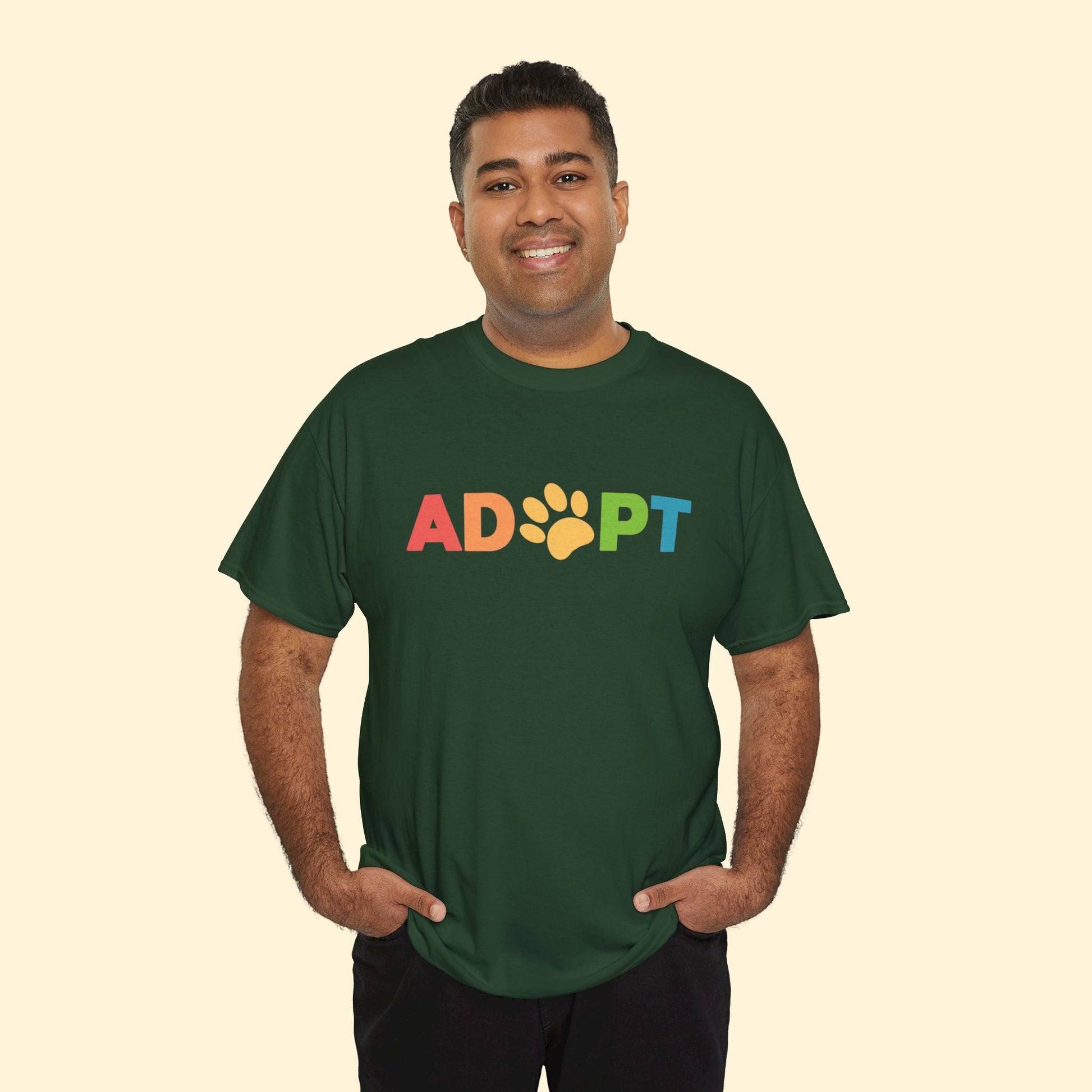 Adopt Rainbow | Text Tees - Detezi Designs - 78327672569438724711