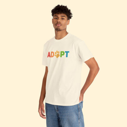 Adopt Rainbow | Text Tees - Detezi Designs - 78327672569438724711