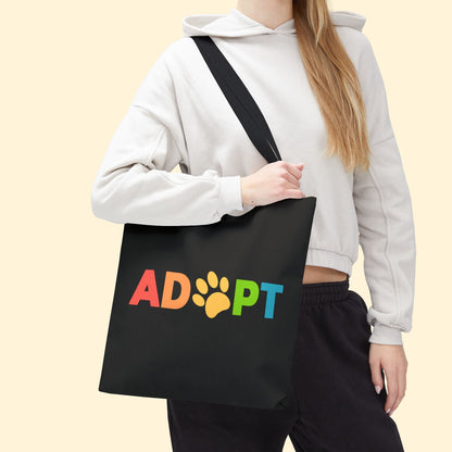 Adopt Rainbow | Tote Bag - Detezi Designs - 17121451020423126070