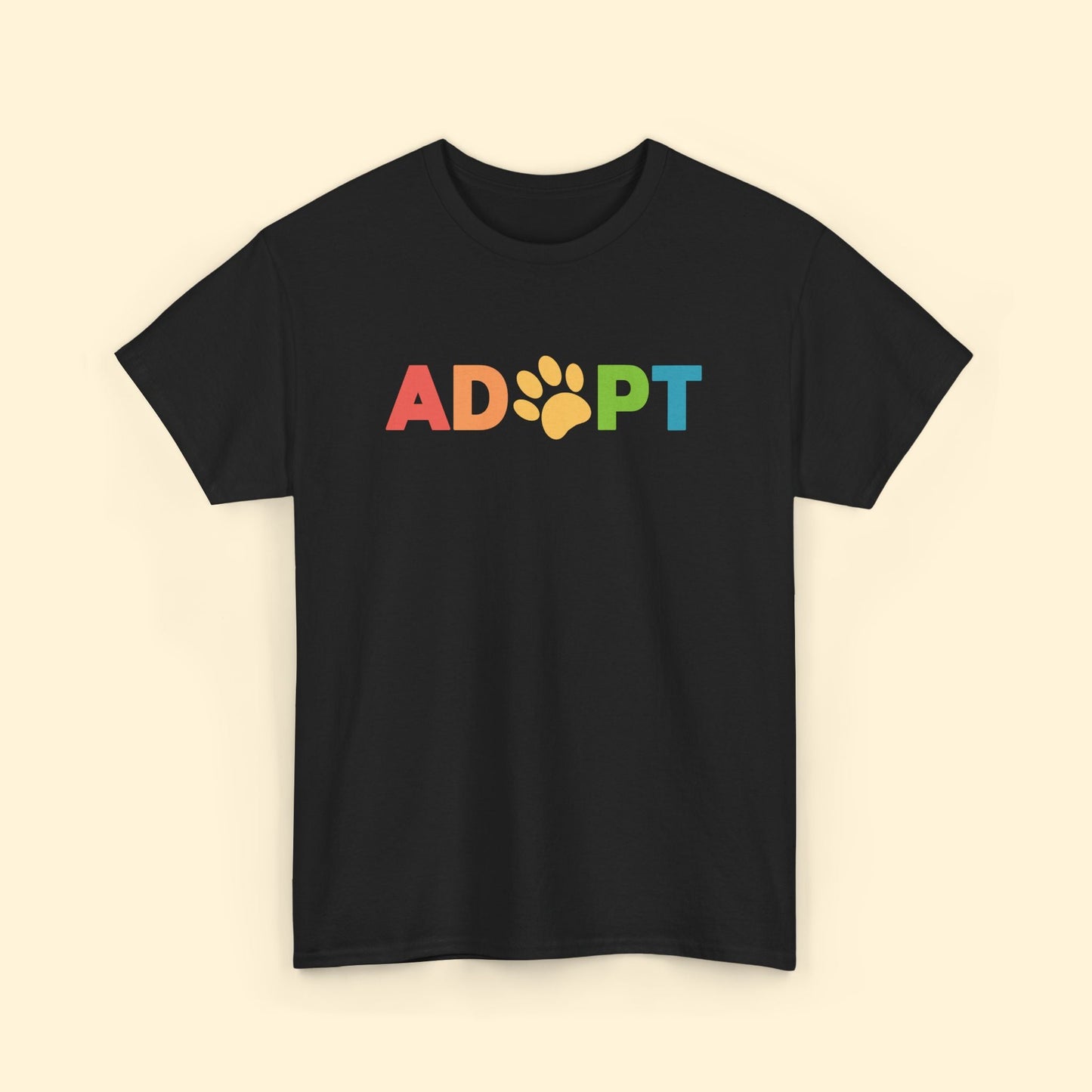 Adopt Rainbow | Unisex Crewneck Tee - Detezi Designs - 20432268766551217344