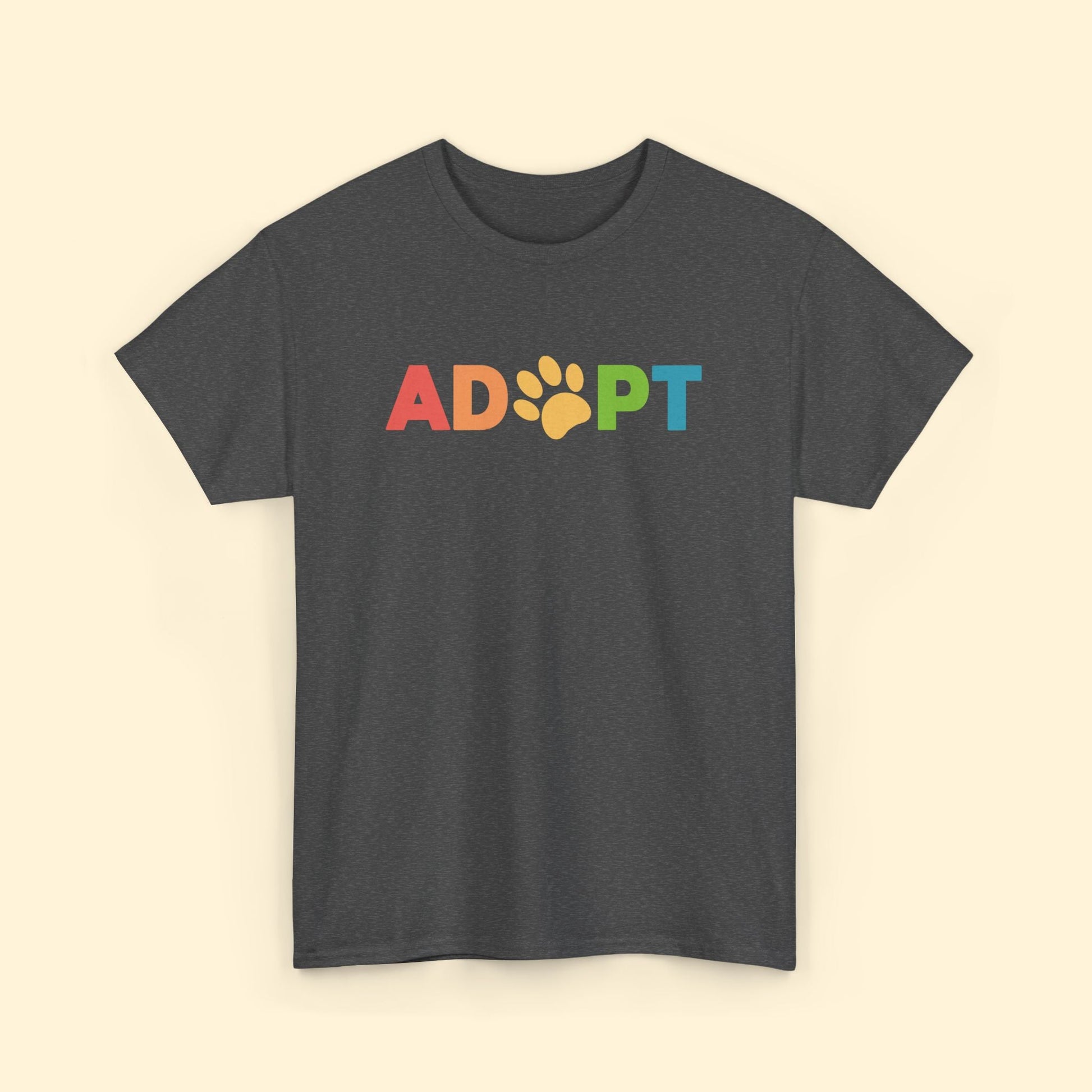 Adopt Rainbow | Unisex Crewneck Tee - Detezi Designs - 40658530486630906067