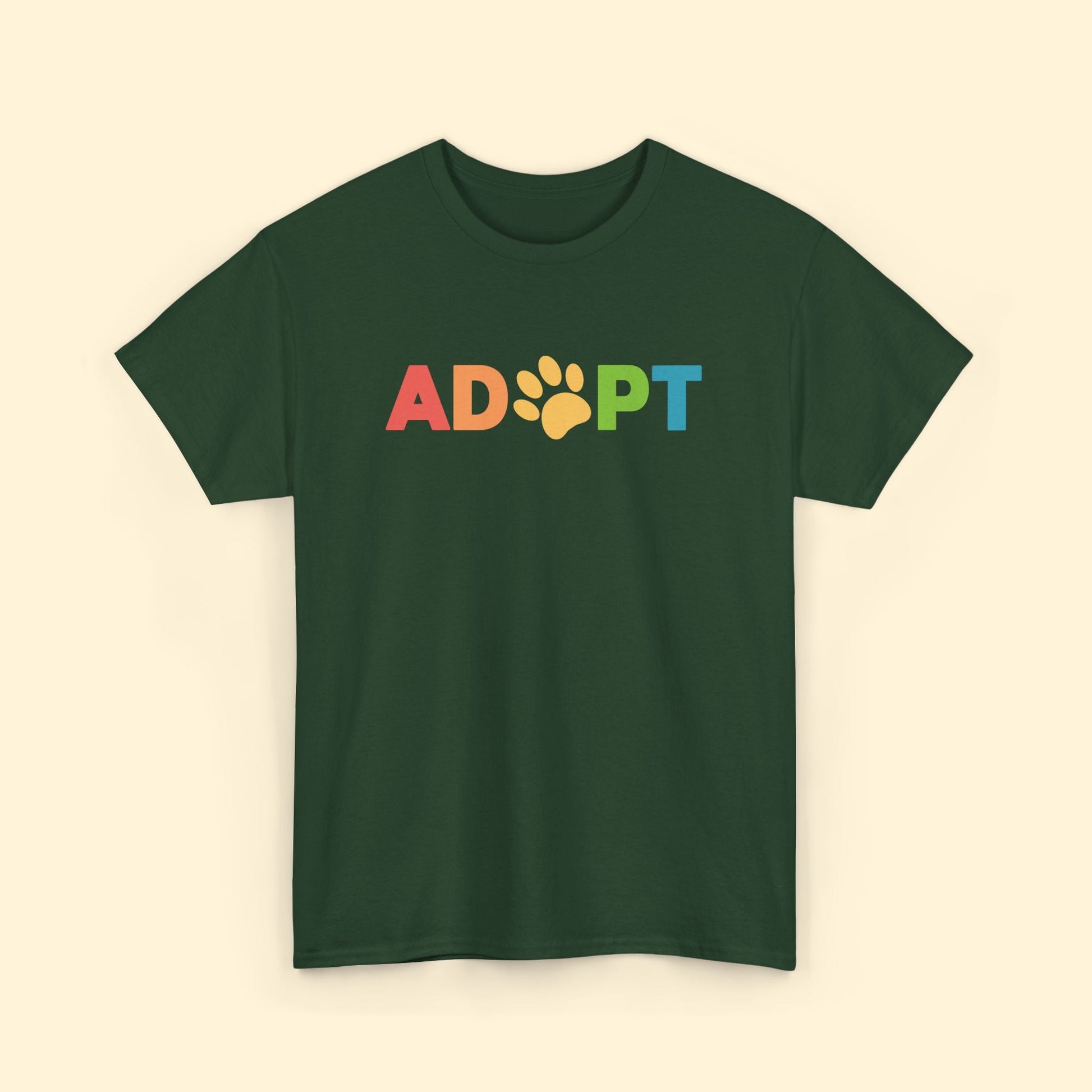 Adopt Rainbow | Unisex Crewneck Tee - Detezi Designs - 78327672569438724711