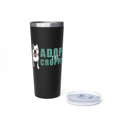 Adopt The Cropped | American Bully | Insulated Tumbler - Detezi Designs - 11121744558407876041