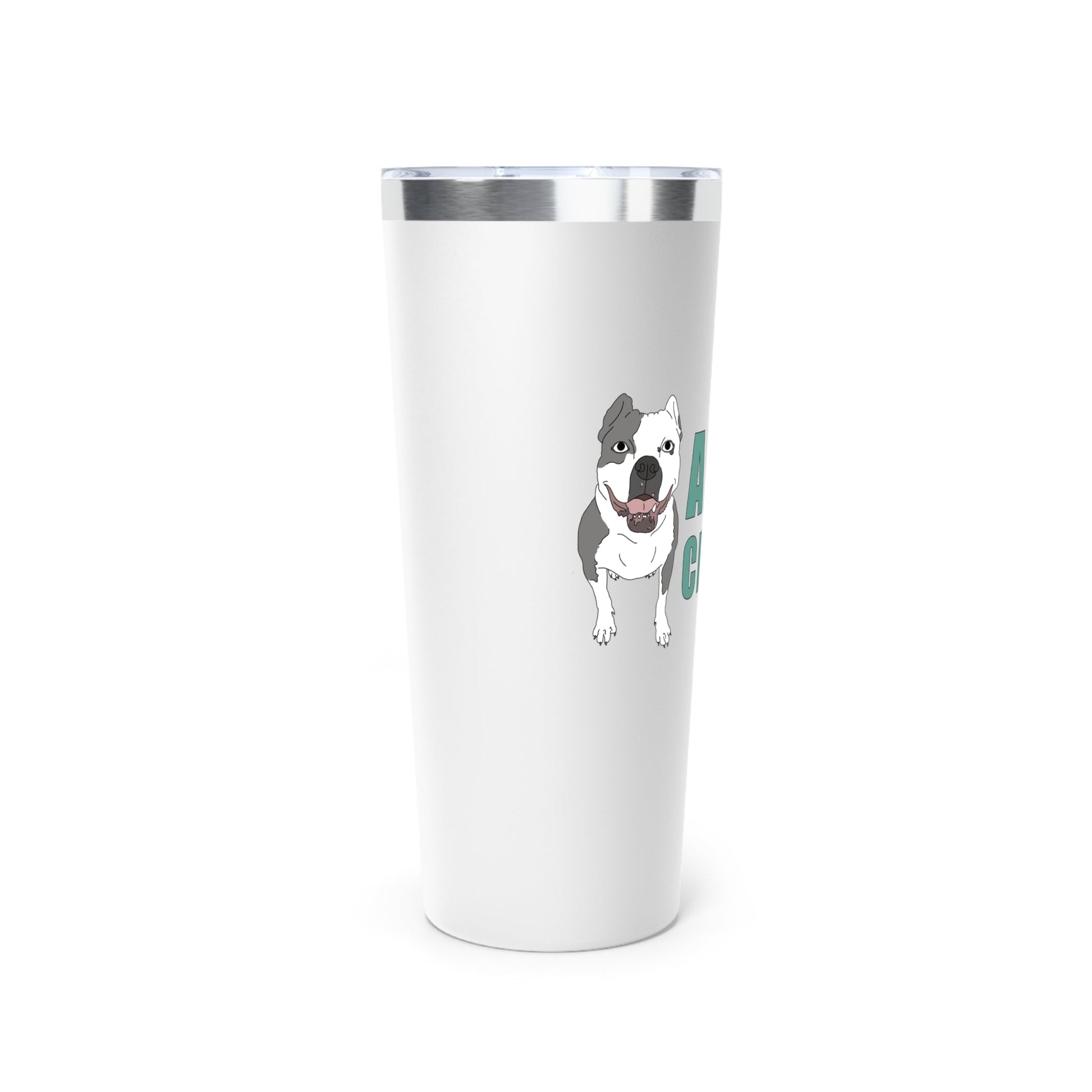 Adopt The Cropped | American Bully | Insulated Tumbler - Detezi Designs - 11121744558407876041