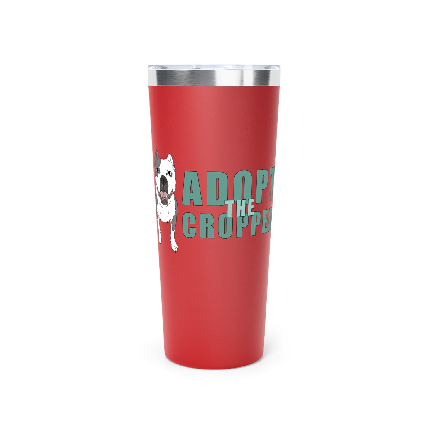 Adopt The Cropped | American Bully | Insulated Tumbler - Detezi Designs - 21544156528033220617