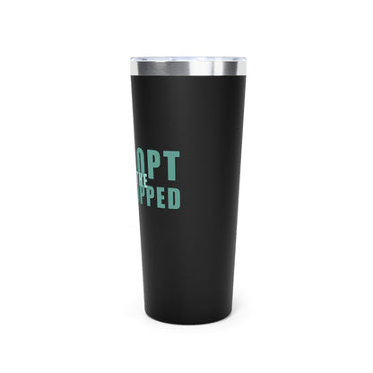 Adopt The Cropped | American Bully | Insulated Tumbler, 22oz - Detezi Designs - 11121744558407876041