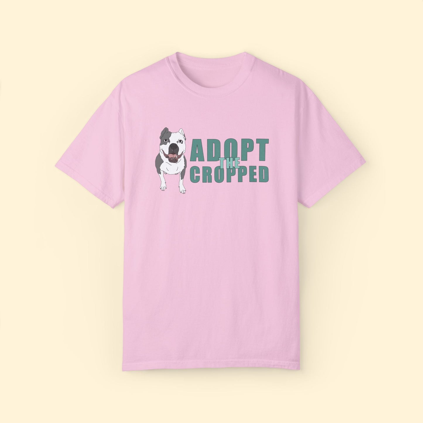 Adopt The Cropped | Comfort Colors Unisex T-shirt - Detezi Designs - 16613036754626958898