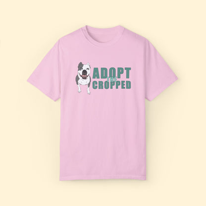 Adopt The Cropped | Comfort Colors Unisex T-shirt - Detezi Designs - 16613036754626958898