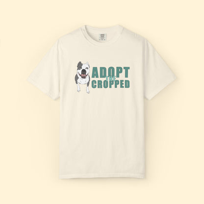 Adopt The Cropped | Comfort Colors Unisex T-shirt - Detezi Designs - 23387192695080557810