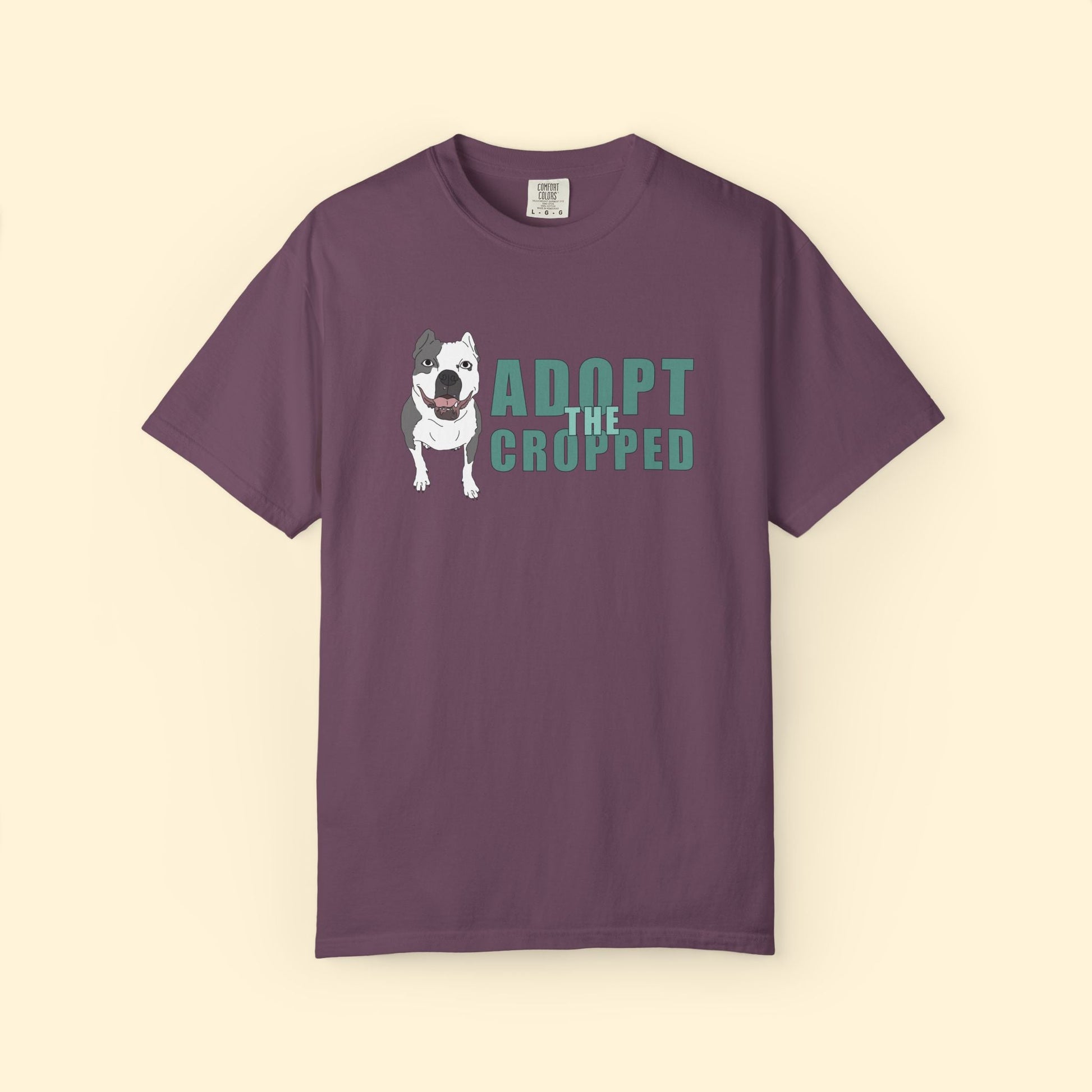 Adopt The Cropped | Comfort Colors Unisex T-shirt - Detezi Designs - 32298109870927292791