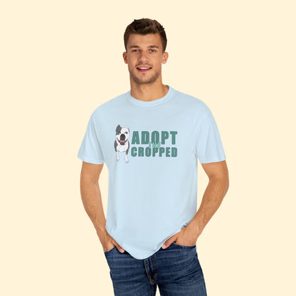 Adopt The Cropped | Comfort Colors Unisex T-shirt - Detezi Designs - 32298109870927292791