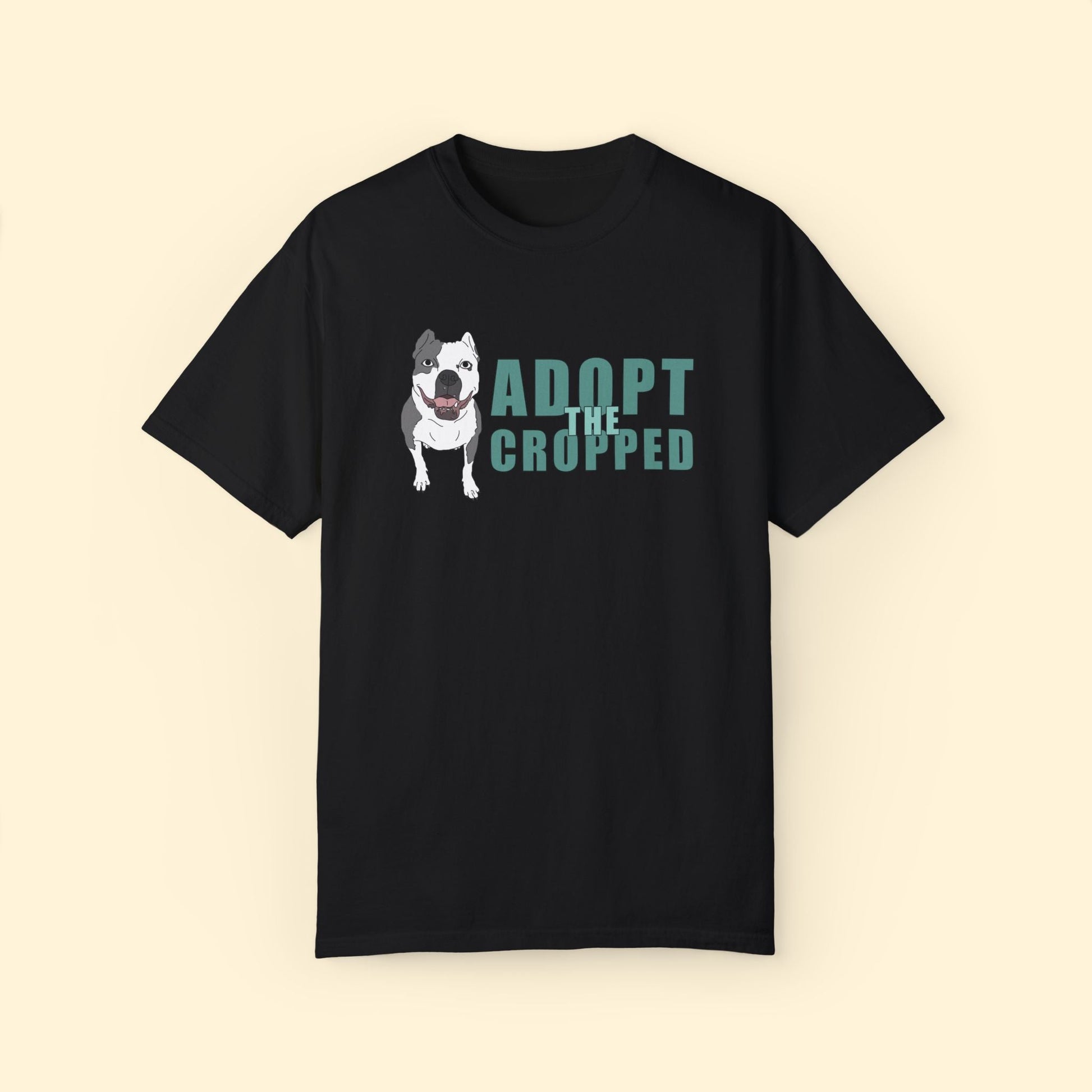 Adopt The Cropped | Comfort Colors Unisex T-shirt - Detezi Designs - 38067132261929883763