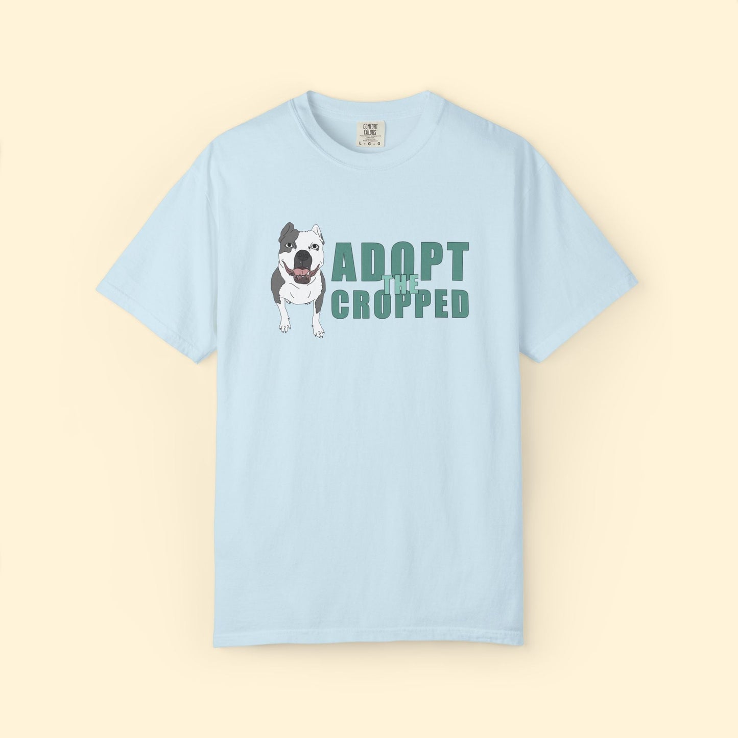Adopt The Cropped | Comfort Colors Unisex T-shirt - Detezi Designs - 89923770618527171602