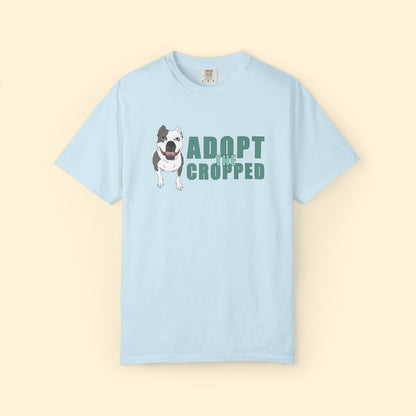 Adopt The Cropped | Comfort Colors Unisex T-shirt - Detezi Designs - 89923770618527171602