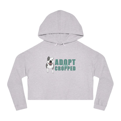 Adopt The Cropped | Cropped Hooded Sweatshirt - Detezi Designs - 18263889254789243460