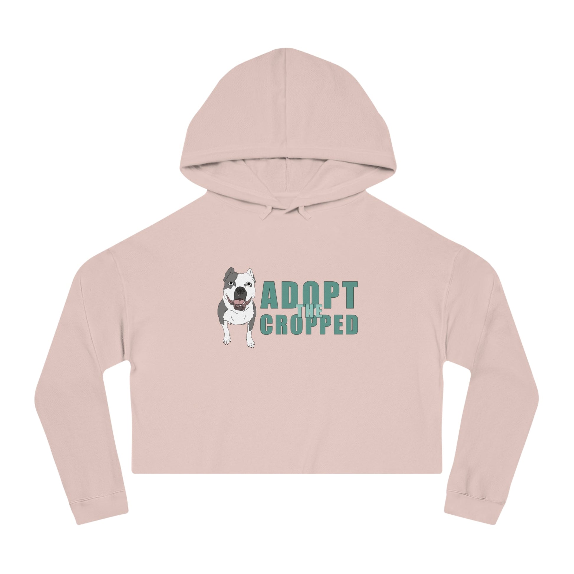 Adopt The Cropped | Cropped Hooded Sweatshirt - Detezi Designs - 25410649619288509682