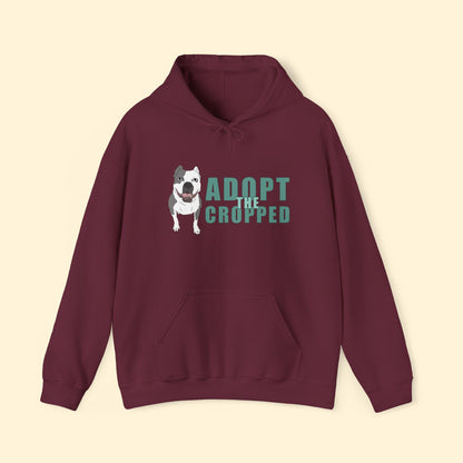 Adopt The Cropped | Hooded Sweatshirt - Detezi Designs - 24993317554002256861