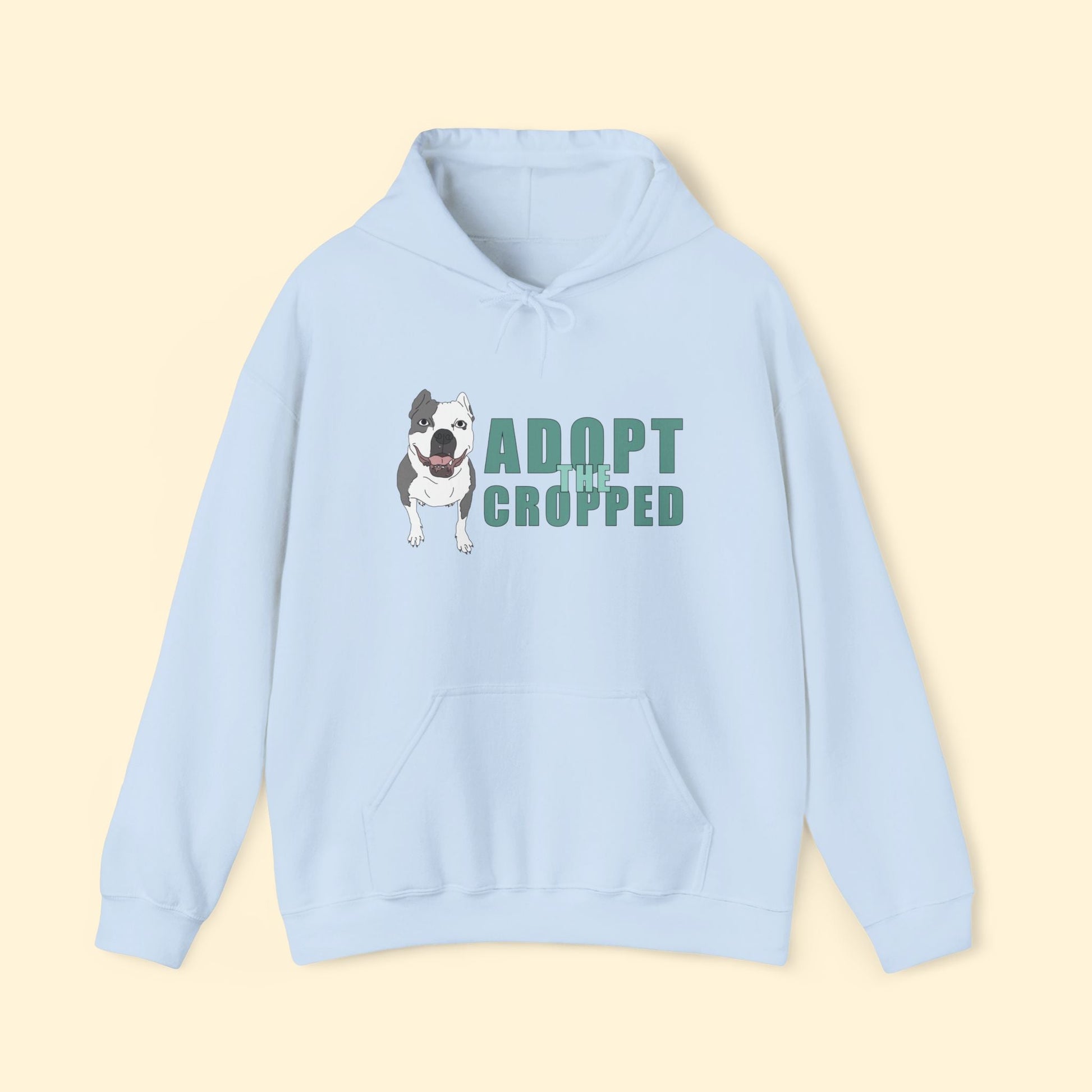 Adopt The Cropped | Hooded Sweatshirt - Detezi Designs - 31851723177789187741