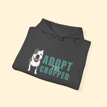 Adopt The Cropped | Hooded Sweatshirt - Detezi Designs - 31851723177789187741