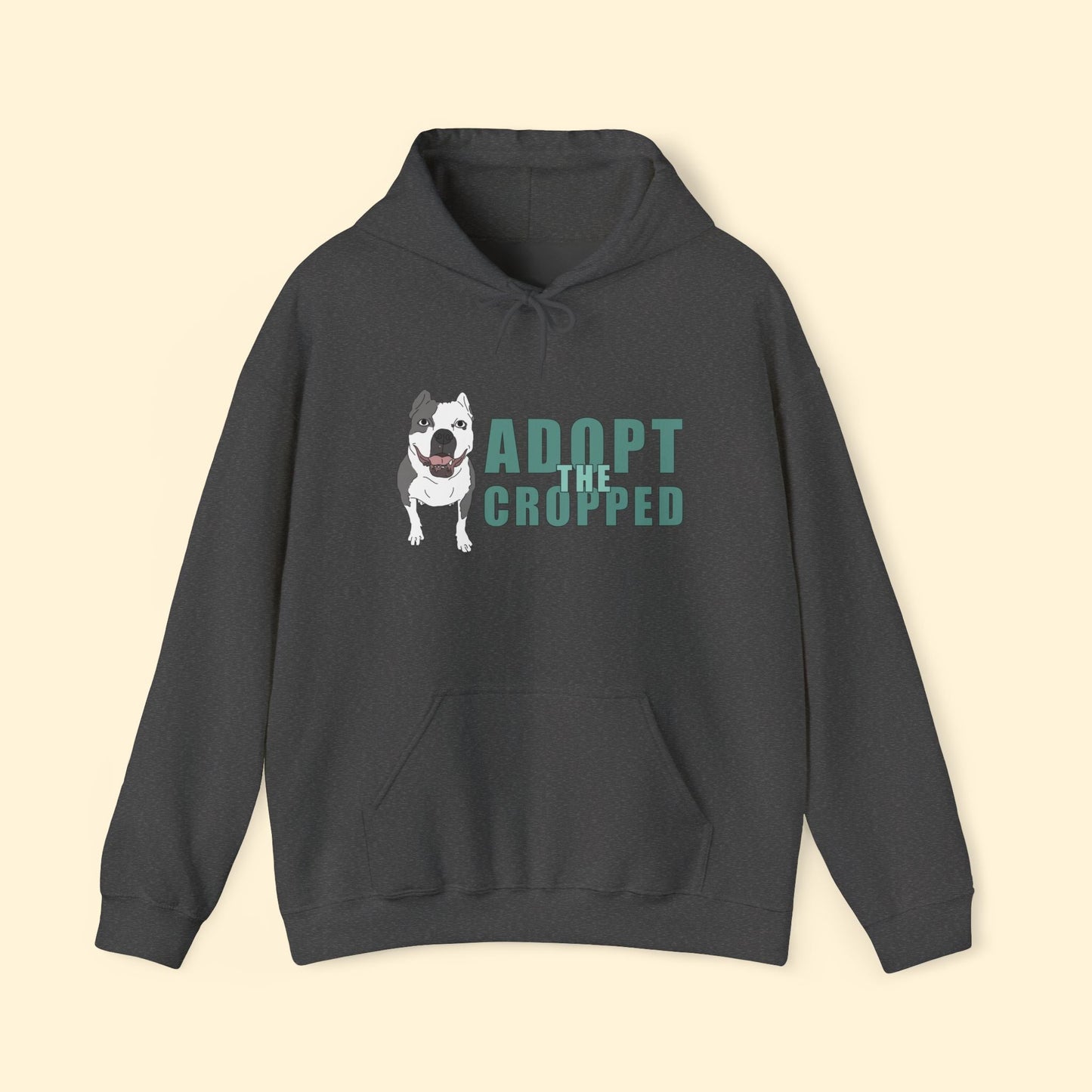 Adopt The Cropped | Hooded Sweatshirt - Detezi Designs - 88470747313611473295