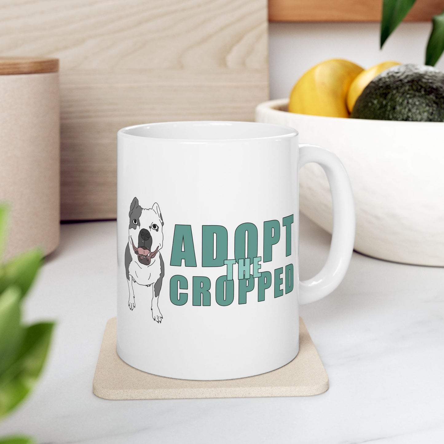 Adopt The Cropped | Mug - Detezi Designs - 26925755848699268849