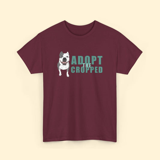 Adopt The Cropped | T-shirt - Detezi Designs - 16195568273635634503