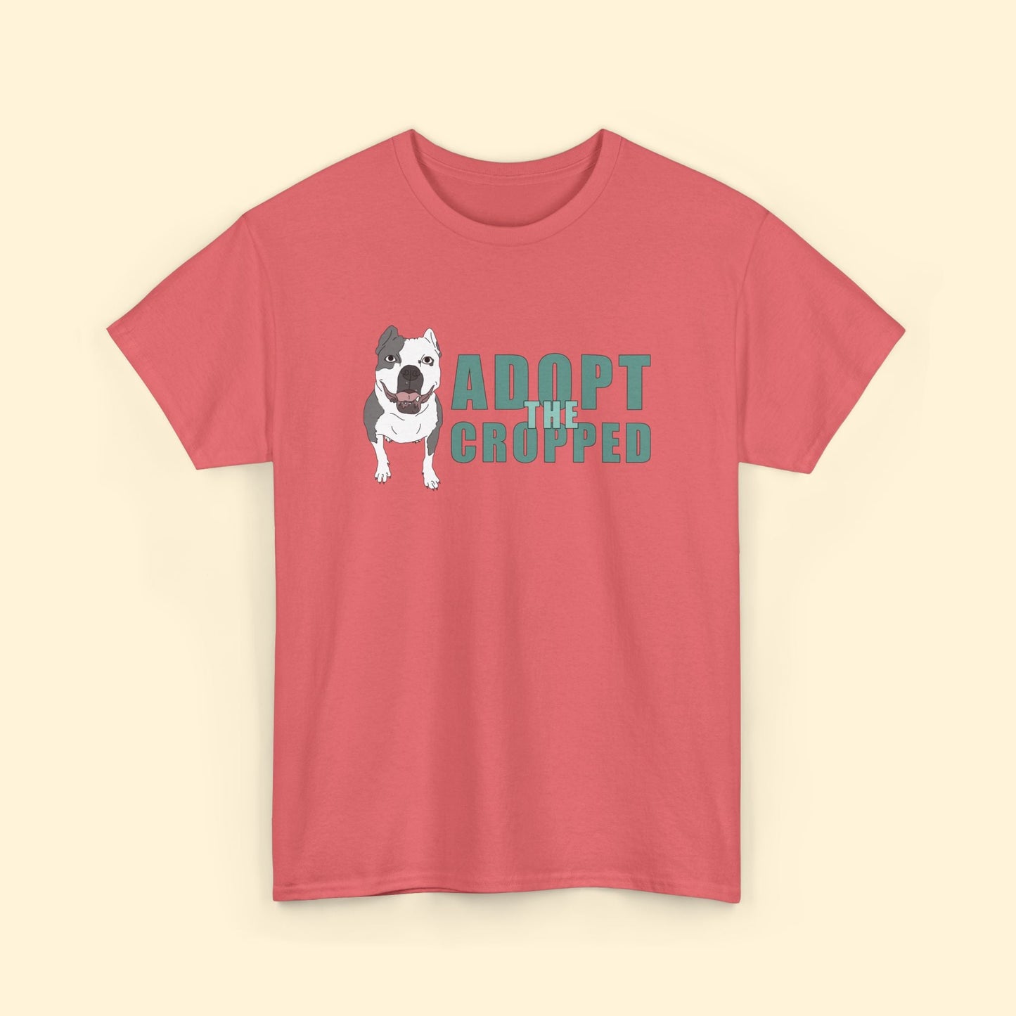 Adopt The Cropped | T-shirt - Detezi Designs - 21373154487236315603