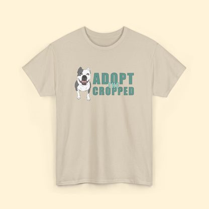 Adopt The Cropped | T-shirt - Detezi Designs - 49218683839047682532