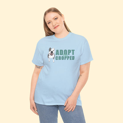 Adopt The Cropped | T-shirt - Detezi Designs - 49218683839047682532