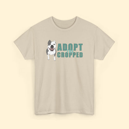 Adopt The Cropped | T-shirt - Detezi Designs - 49218683839047682532