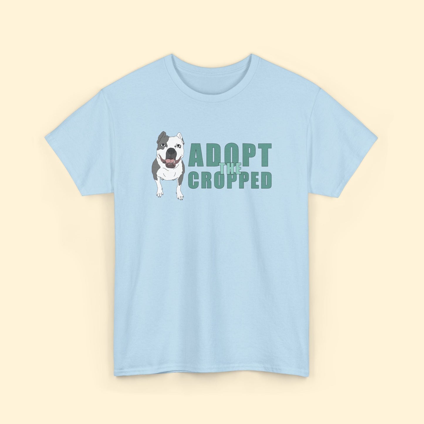 Adopt The Cropped | T-shirt - Detezi Designs - 51393082909486173268