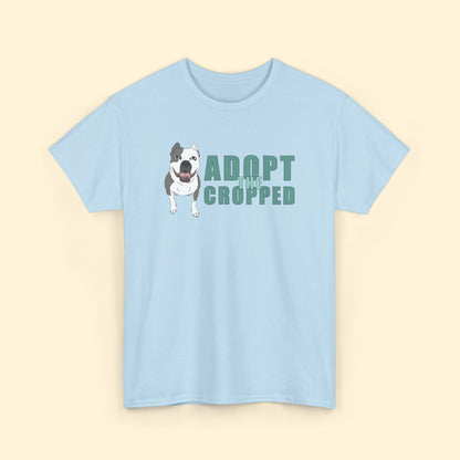 Adopt The Cropped | T-shirt - Detezi Designs - 51393082909486173268