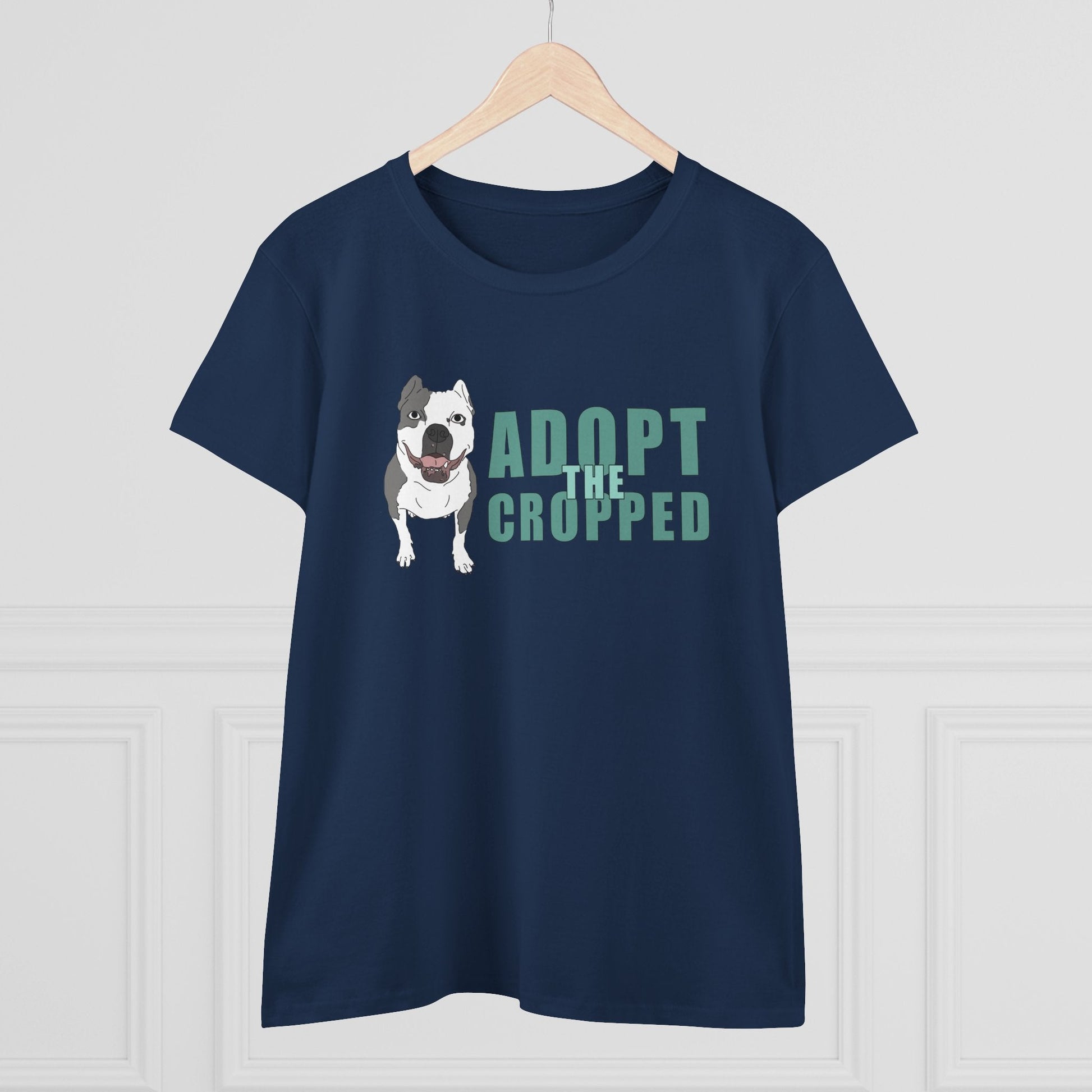 Adopt The Cropped | Women's Midweight Cotton Tee - Detezi Designs - 30926761412657327000